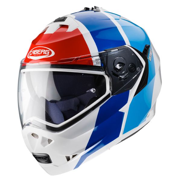 Klapp Caberg Duke II Impact White Red Blue