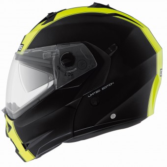 Klapp Caberg Duke Legend Matt Black Yellow