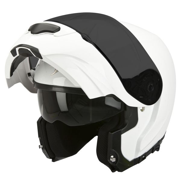 Furygan Narval Black White Blue + EXO 3000 Air White + Keen + Back Protector D3O