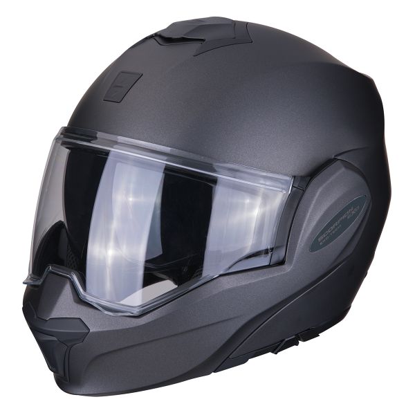 Scorpion Exo Tech Anthracite + Kit Bluetooth Sena 5S Solo