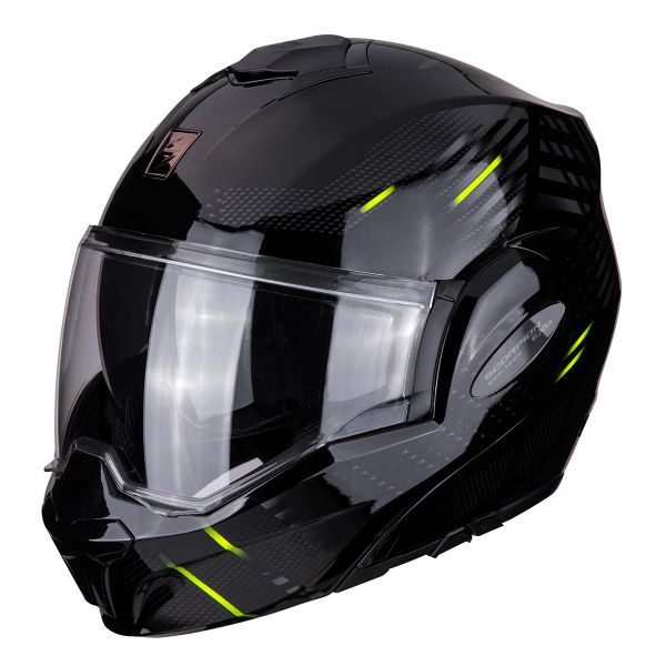 Scorpion Exo Tech Pulse Black + Kit Bluetooth Sena SMH5