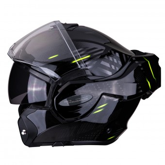 Scorpion Exo Tech Pulse Black + Kit Bluetooth Sena SMH5