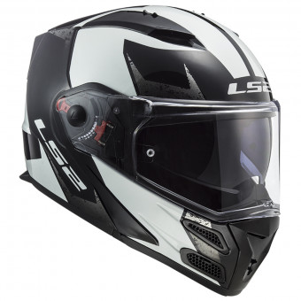 Klapp LS2 Metro Evo P/J Sub Black Glow White FF324