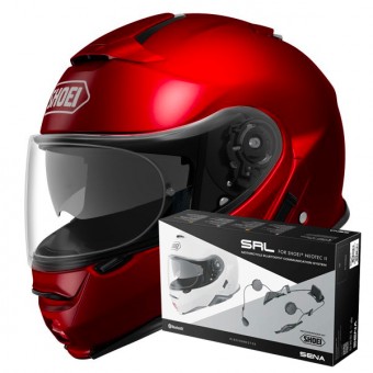 Klapp Shoei Neotec II Wine Red
