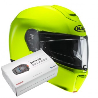 Klapp HJC RPHA 90 Fluo Green