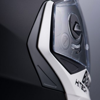 Blauer Sky Schwarz Matt Wei�