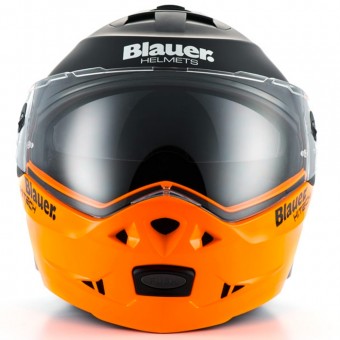 Blauer Sky Schwarz Matt Orange