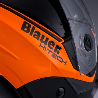 Blauer Sky Schwarz Matt Orange