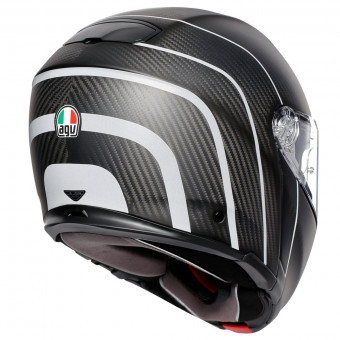 AGV Sportmodular Refractive Carbon Silver