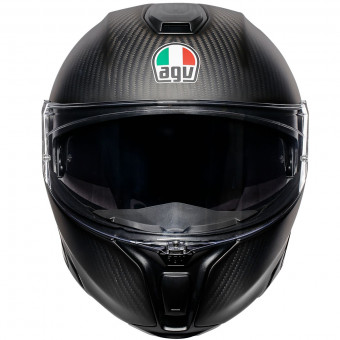 AGV Sportmodular Refractive Carbon Silver