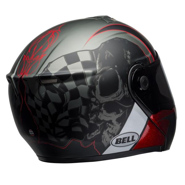 Bell Srt Modular Hart Luck Charcoal White Red