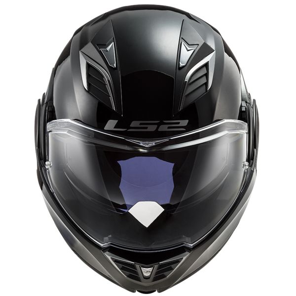 LS2 Valiant II Black FF900 + Kit Bluetooth 5S Solo