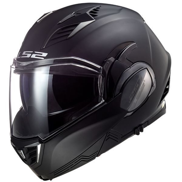 LS2 Valiant II Matt Black FF900 + Kit Bluetooth SMH5 Solo