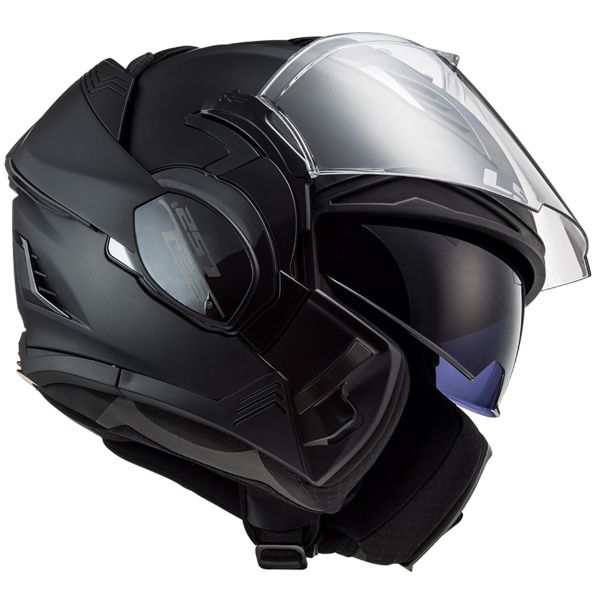 LS2 Valiant II Matt Black FF900 + Kit Bluetooth SMH5 Solo