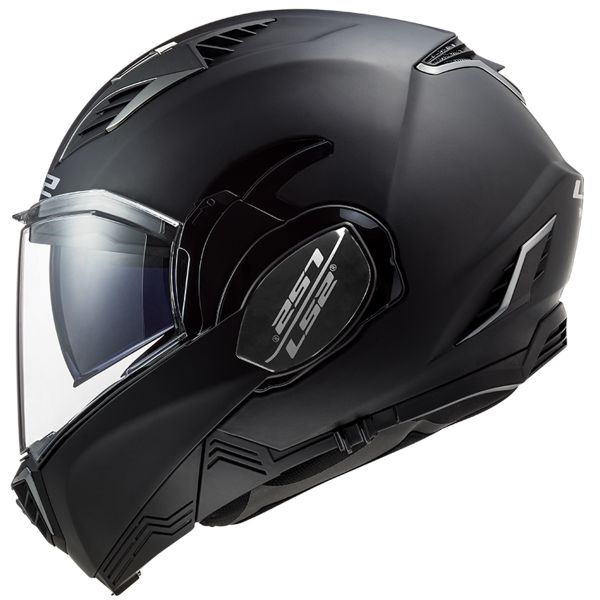 LS2 Valiant II Matt Black FF900 + Kit Bluetooth SMH5 Solo