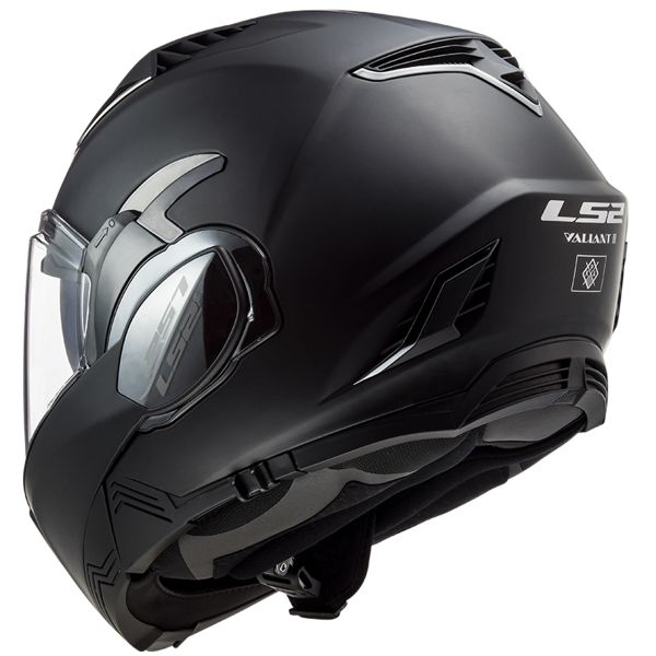 LS2 Valiant II Matt Black FF900 + Kit Bluetooth SMH5 Solo