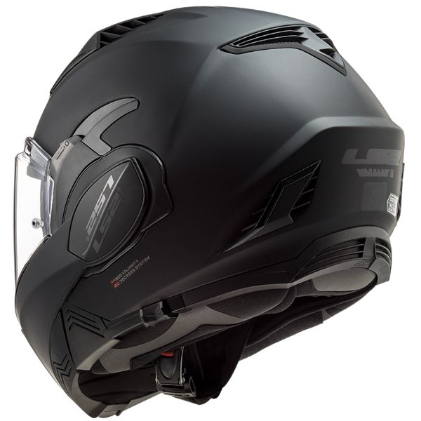 LS2 Valiant II Noir Matt Black FF900 + Kit Bluetooth SMH5 Solo