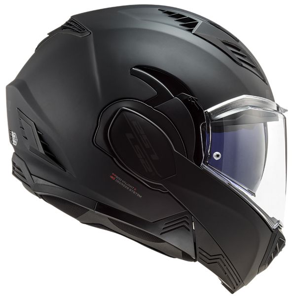 LS2 Valiant II Noir Matt Black FF900 + Kit Bluetooth SMH5 Solo