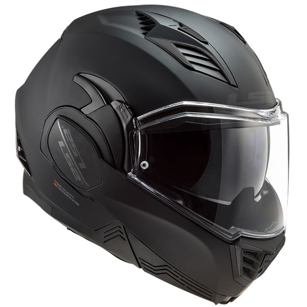 LS2 Valiant II Noir Matt Black FF900 + Kit Bluetooth SMH5 Solo