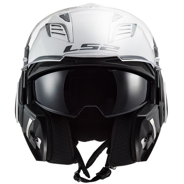 LS2 Valiant II White FF900 + Kit Bluetooth 5S Solo