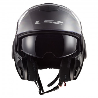 LS2 Valiant Prox Matt Black Titanium FF399