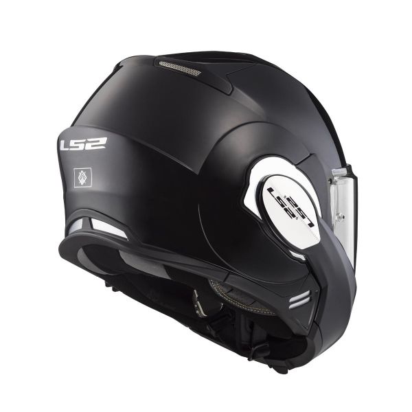 LS2 Valiant Solid Gloss Black FF399