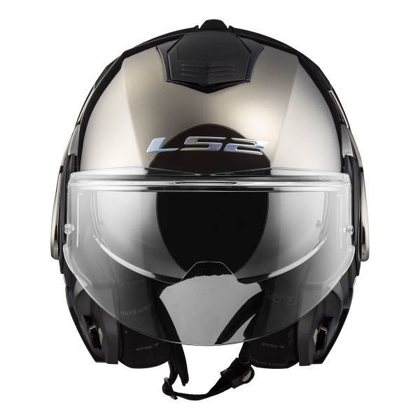 LS2 Valiant Solid Gloss Chrome FF399