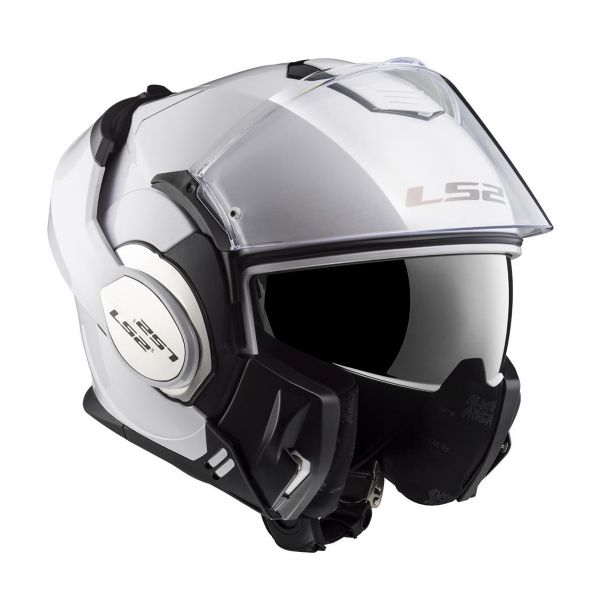 LS2 Valiant Solid Gloss White FF399