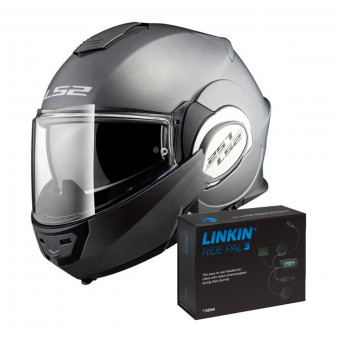 Klapp LS2 Valiant Solid Matt Titanium FF399