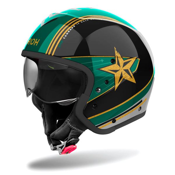 System Airoh J 110 Command Mint Green System Airoh J 110 Command Mint Green