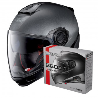 System Nolan N40 5 GT Special N-Com Black Graphite 9 + Kit Bluetooth B602R