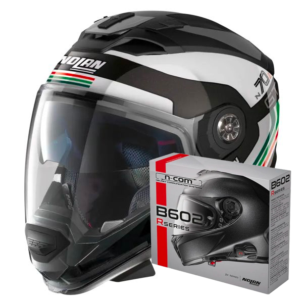 System Nolan N70 2 GT Jetpack 64 + Kit Bluetooth B602R