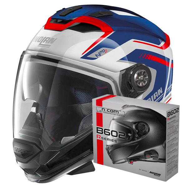 System Nolan N70 2 GT Switchback N-Com 61 + Kit Bluetooth B602R