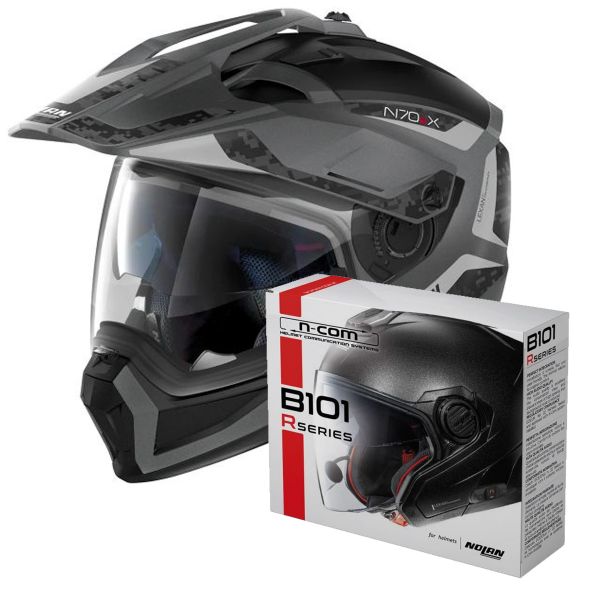 System Nolan N70 2 X Torpedo N-Com 41 + Kit Bluetooth B101R