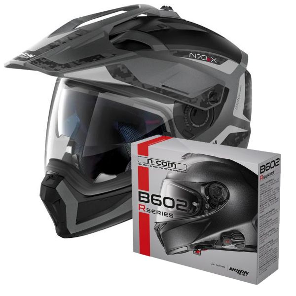 System Nolan N70 2 X Torpedo N-Com 41 + Kit Bluetooth B602R