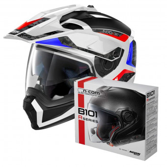 System Nolan N70 2 X Torpedo N-Com 45 + Kit Bluetooth B101R