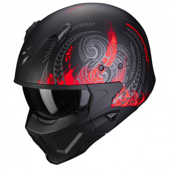 System Scorpion Covert-X Tatoo Black Matt Red