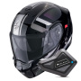 Casque System Scorpion Exo 930 Evo Ardens Black Chameleon + Kit Bluetooth BT Mini