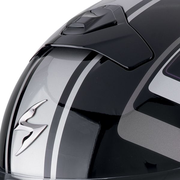 Scorpion Exo 930 Evo Ardens Black Chameleon + Kit Bluetooth Lokui K30