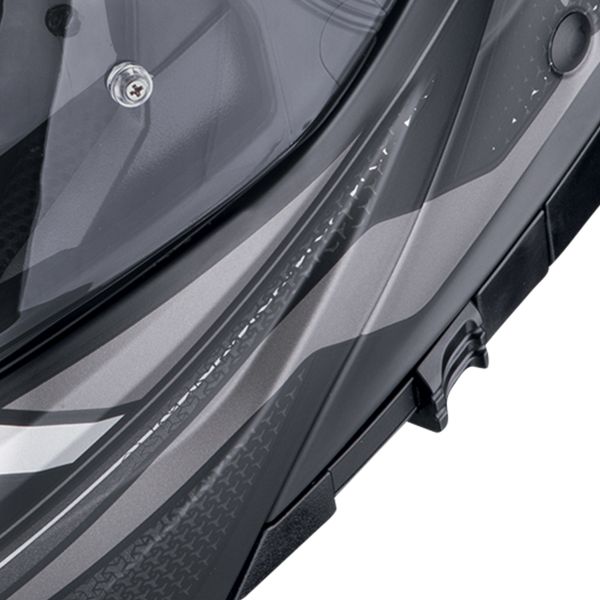 Scorpion Exo 930 Evo Ardens Matt Black Silver + Kit Bluetooth Lokui K30