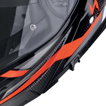 Scorpion Exo 930 Evo Ardens Metal Black Red + Kit bluetooth 5R Lite