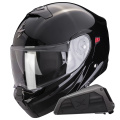 Pack Exo 930 Evo Solid Black + Bluetooth-Kit Exo-Com Link-1