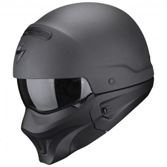 Casque System Scorpion Exo Combat Evo Graphite Grey Casque System Scorpion Exo Combat Evo Graphite Grey