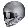 Casque System Scorpion Exo Combat II Solid Matt Titan Grey