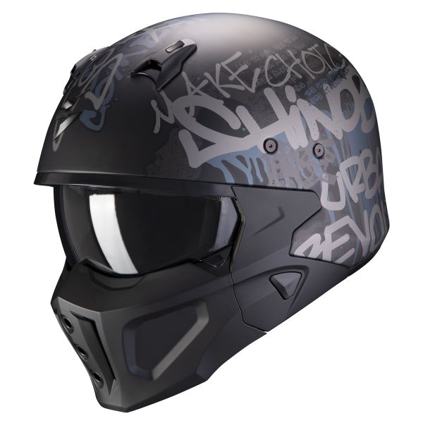 System Scorpion Covert-X Wall Matt Black Silver System Scorpion Covert-X Wall Matt Black Silver