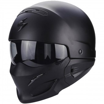 Casque System Scorpion Exo Combat Matt Black Casque System Scorpion Exo Combat Matt Black
