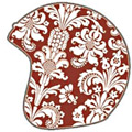 Zubeh�r Helmetdress Helm�berzug Classic Red