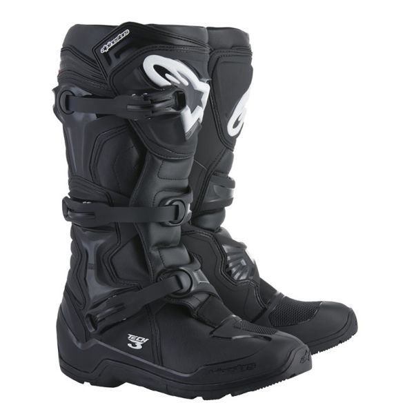 Cross Stiefel Alpinestars Tech 3 Enduro Schwarz Cross Stiefel Alpinestars Tech 3 Enduro Schwarz