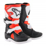 Cross Stiefel Alpinestars Tech 3S Kids Black White Red Fluo