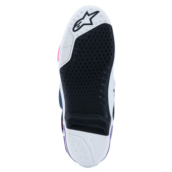 Alpinestars Tech 10 White Violet Navy Blue Pink Fluo